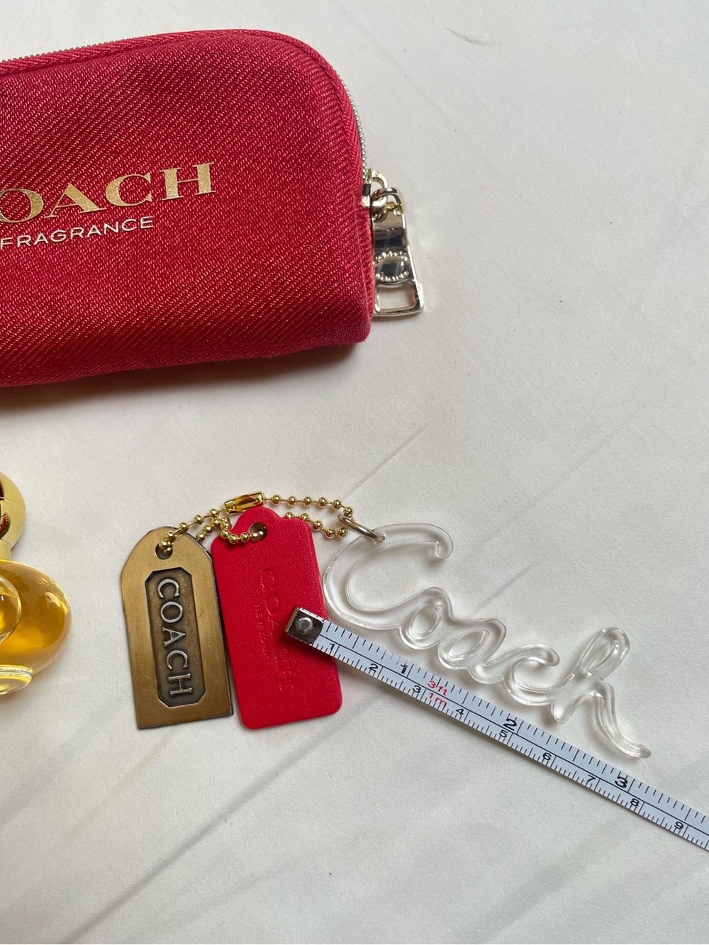 Coach Red Pouch Bundle - Picture 9 of 10